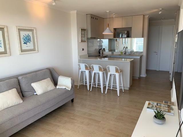 Apartamento Nuevo, vista al mar Concon - Mares de Montemar Exterior foto