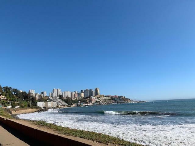 Apartamento Nuevo, vista al mar Concon - Mares de Montemar Exterior foto
